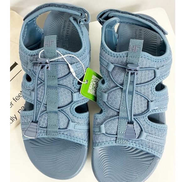Hike Footwear Barefoot Sandals Shoes Blue Unisex EU Sz 40 W 9/9.5 M 7/7.5 - Picture 2 of 6